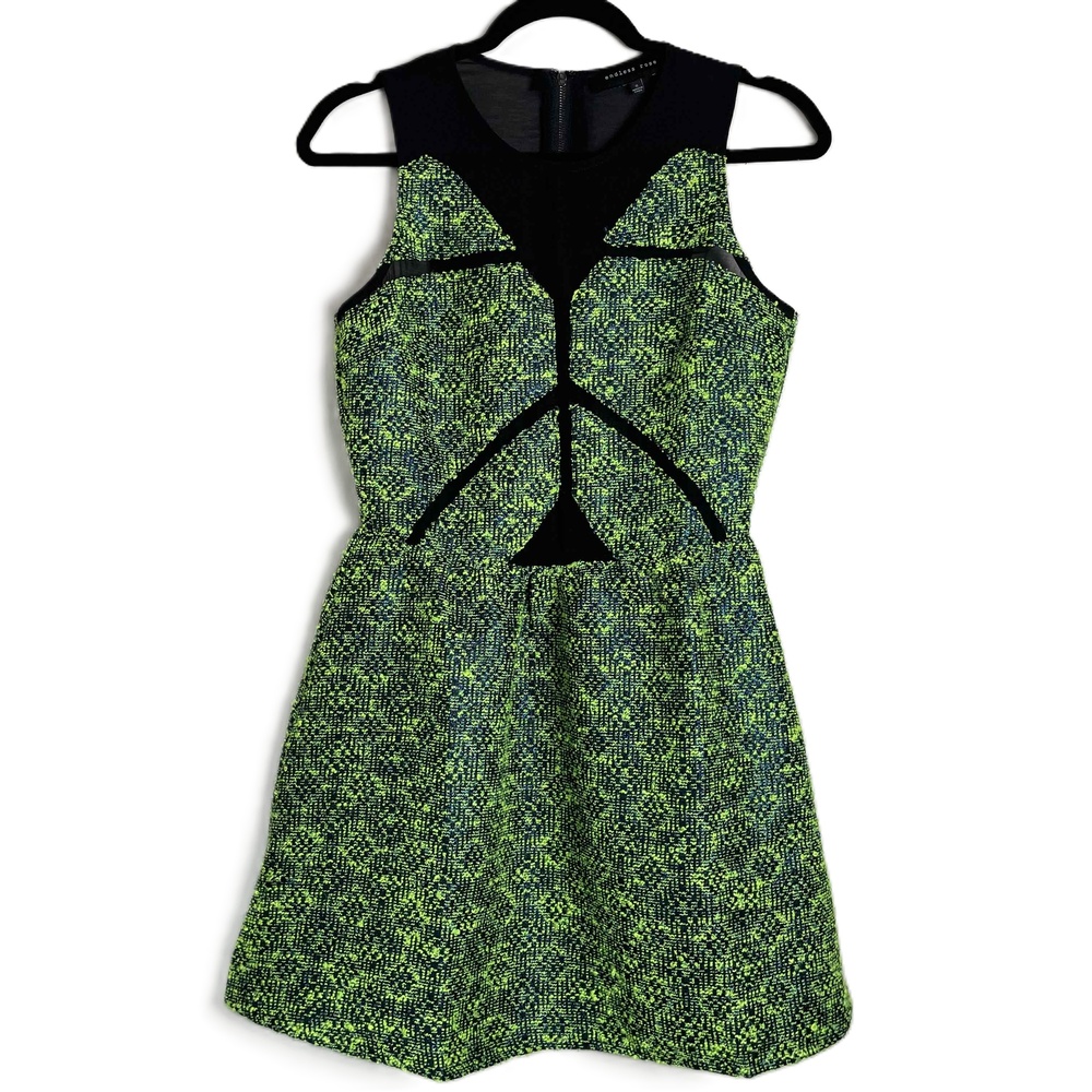 Endless Rose Black and Green Midi Dress